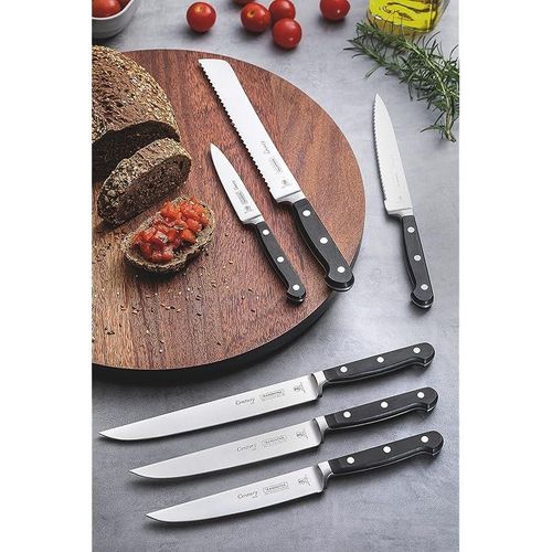 Tramontina Century 24010104 Kitchen Knife, 4-Inch Blade Length, Silver/Black