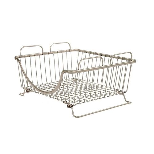 Spectrum Ashley Medium Stacking Tray Satin Nickel