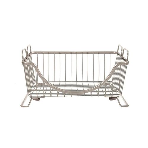 Spectrum Ashley Medium Stacking Tray Satin Nickel