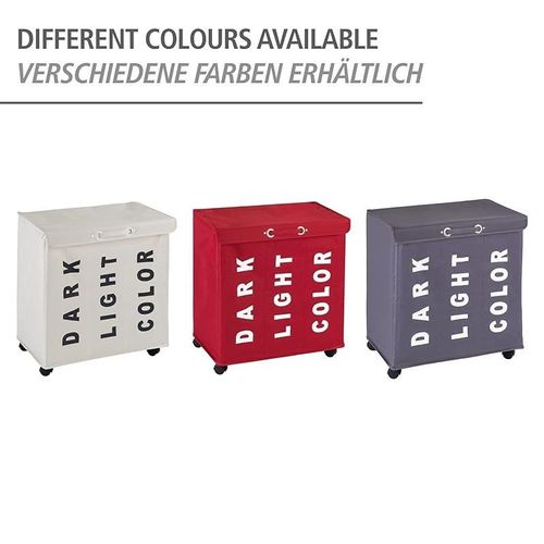 Laundry Bin Trivo Grey, Laundry Basket, 116 L