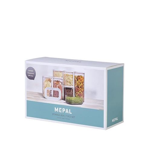 Rosti Mepal Modula Storage Jars, Set of 7