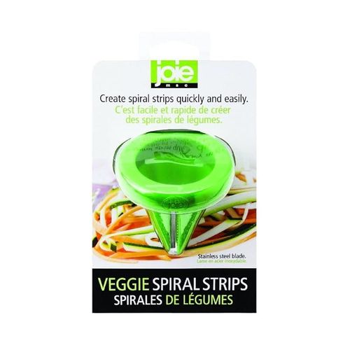 Joie Kitchen Gadgets 26511 Harold Import Co Joie Vegetable Spiraliser Slicer, Green, Stainless Steel