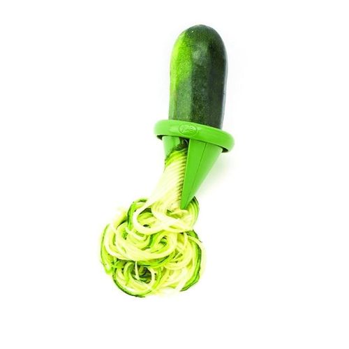 Joie Kitchen Gadgets 26511 Harold Import Co Joie Vegetable Spiraliser Slicer, Green, Stainless Steel