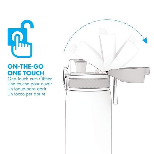 Ion8 Leak Proof Cycling Water Bottle, BPA Free, 750 ml