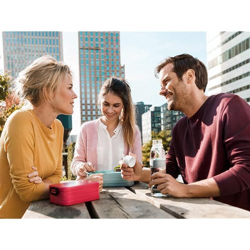 Mepal 107635692400 Large Bento Lunch Box Take A Break, tpe/pp/abs, Nordic Green