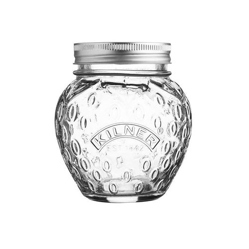 Kilner 400ML Strawberry Fruit Jar Clear