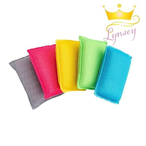 Addis Addis Microfibre Sponge Assorted Colors 1Pc Per Pack, Mixed, 518489