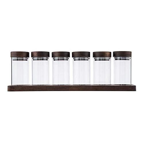 Artisan Street 6 pieces Spice Jars with Board