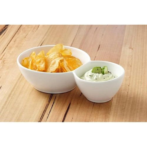 Ladelle Classica Pod Bowl 2-Pieces, White