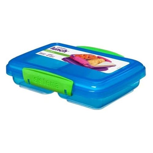 Sistema Small Split Lunch 350ML Blue