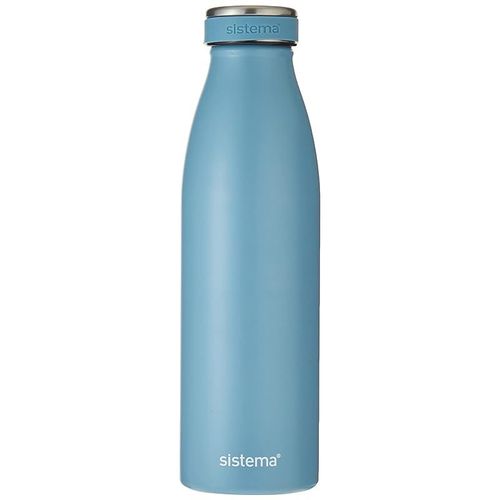 Sistema Stainless Steel Bottle Light Blue 500ML, 5500