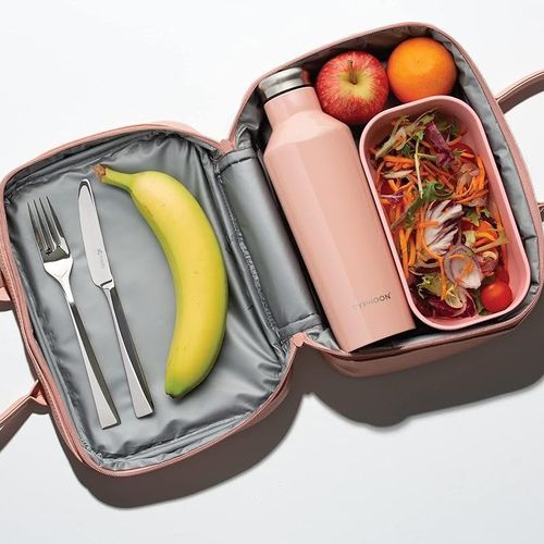 Typhoon 1402.034 Pure Pink Lunch Bag, Vegan Leather