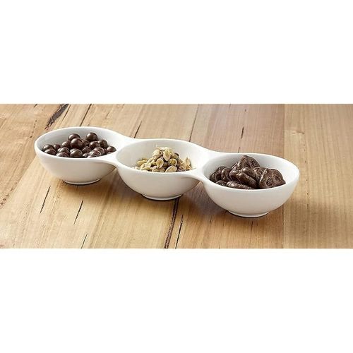 Ladelle Classica Pod Bowl 3-Pieces, White