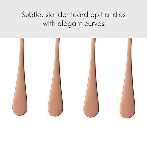 Viners Copper 4 Pieces Tea Spoon Set Giftbox