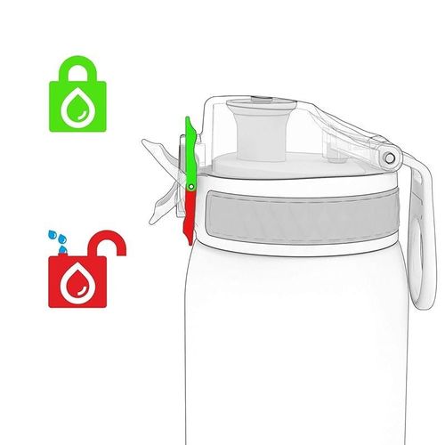 ION8 Leak Proof 320ML Steel Water Bottle Vacuum Insulated Canyon Rose