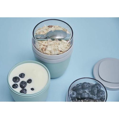 Mepal Ellipse Lunchpot Set + Foldable Spoon Nordic Pink