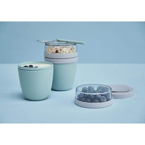 Mepal Ellipse Lunchpot Set + Foldable Spoon Nordic Green