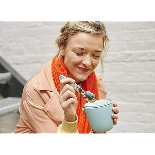Mepal Ellipse Lunchpot Set + Foldable Spoon Nordic Green