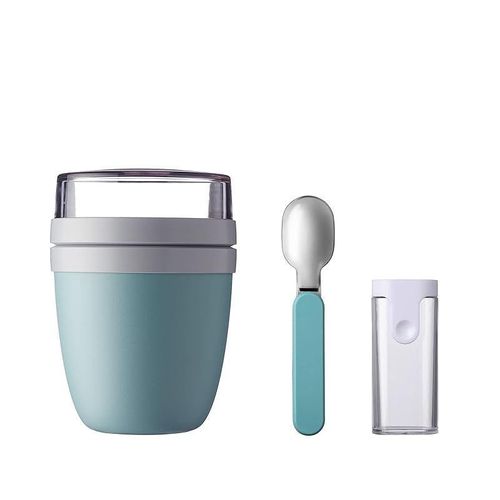 Mepal Ellipse Lunchpot Set + Foldable Spoon Nordic Green