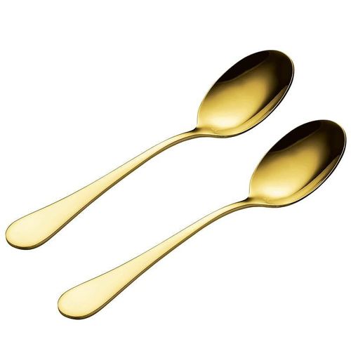 Viners Gold 2 Pieces Serving Spoons Giftbox