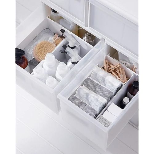 Like It Drawer and Cabinet Organizer, Large, White