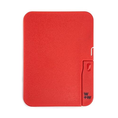 Core Kitchen Bar Board with Built-In Knife, Red