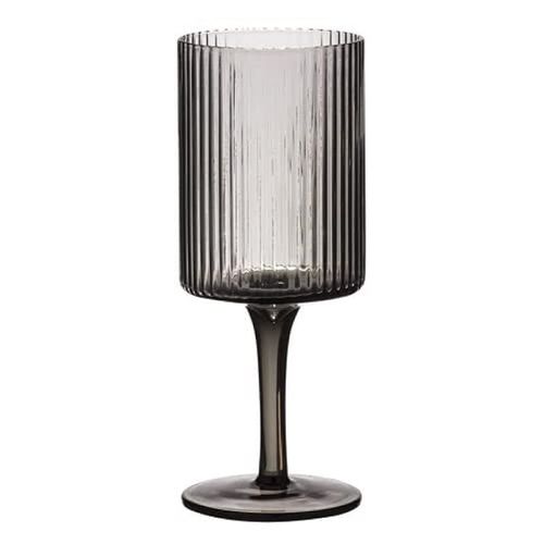 Ladelle Erskine Wine Glass Espresso, Great Dining Table Decor 60102