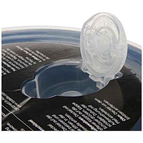 Ladelle Oxley Petal Dephinium Microwave Food Bowl, 15 cm x 15 cm x 8.5 cm Size, Blue