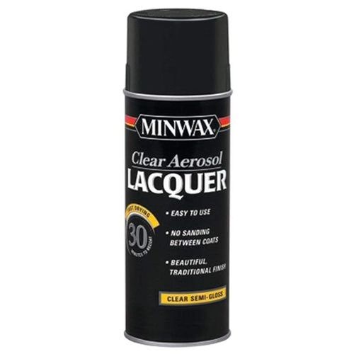 Minwax Lacquer 152050000, Aerosol, Semi-Gloss