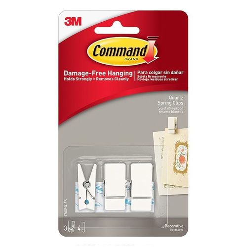 Command Quartz Spring Clips