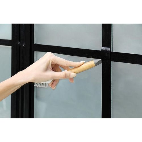 Full circle micro manager detail brush and crevice tool - white