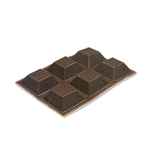 Tru-Guard 0.75 inch Brown Bumpers Pack of 6