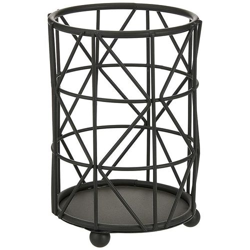 AQ Keira Wire Pencil Holder, Matte Charcoal