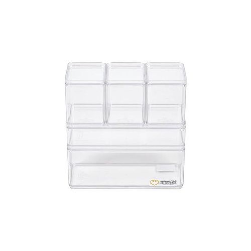 Homesmiths Stationery Box Set of 5 Clear