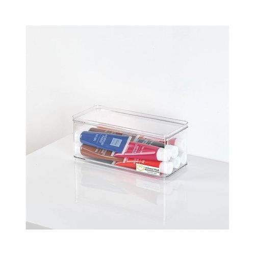 Homesmiths Stationery Box Clear 21 x 9 x 8.8 cm