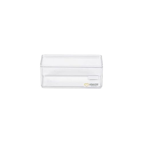 Homesmiths Stationery Box Clear 21 x 9 x 8.8 cm
