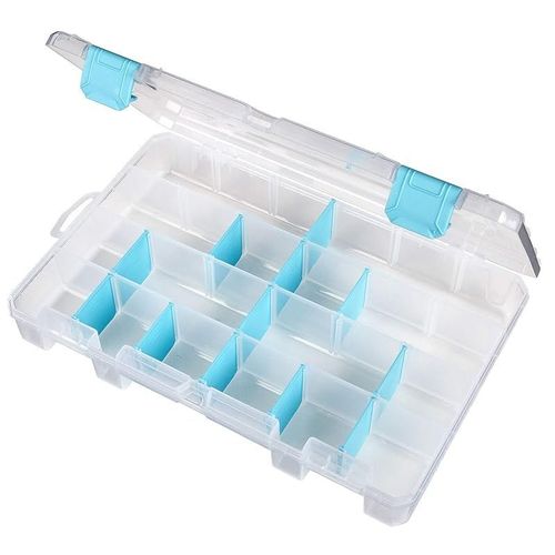 ArtBin 6847AG ZERUST Anti-Tarnish Box, 4 Compartment, Medium (10.75" x 7.375")