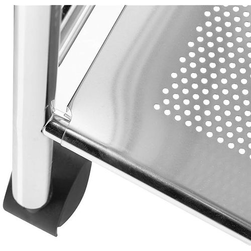 Wenko 3 Tier Bath Cart Exclusive Chrome