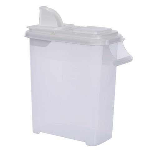 Large (Up To 22Lb) Fresh Dry Dog Cat Food Plastic Storage