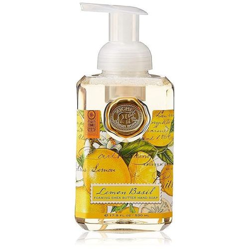 Michel Design Works Foaming Hand Soap, 17.80-Fluid Ounce, Lemon Basil