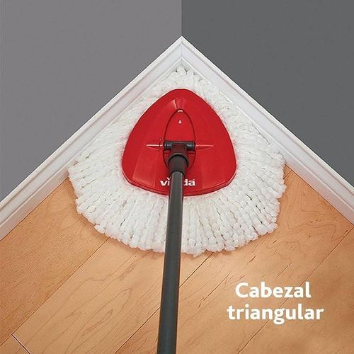 Vileda Easy Wring Clean Spin Mop And Bucket Set With Foot Pedal