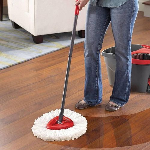 Vileda Easy Wring Clean Spin Mop And Bucket Set With Foot Pedal