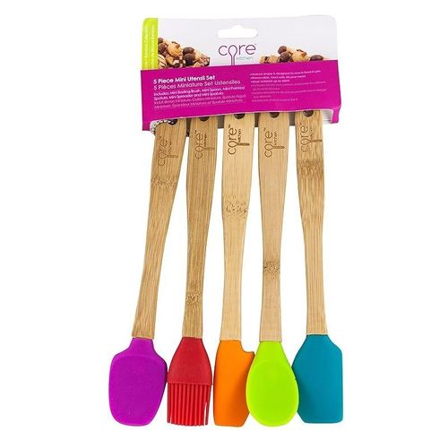Core Kitchen 5 Piece Crete Mini Utensil Set
