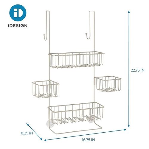 Bosphorus Shower Supplies Organizer - Silver