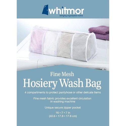 Whitmor Fine Mesh Hosiery Wash Bag