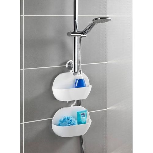 Wenko Shower Caddy, Cocktail White