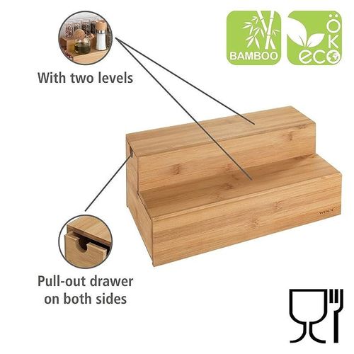 Wenko Bamboo Steps For Coffee Tea