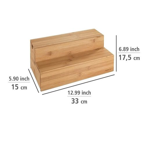 Wenko Bamboo Steps For Coffee Tea