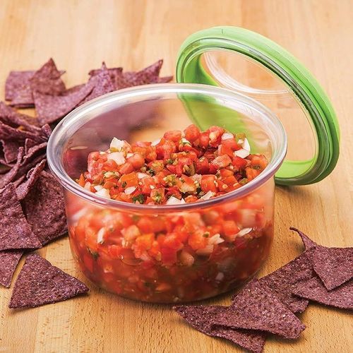 Progressive Pks-33 Prepworks By Fresh Guacamole Prokeeper With Air Tight Lid - Clear/Green