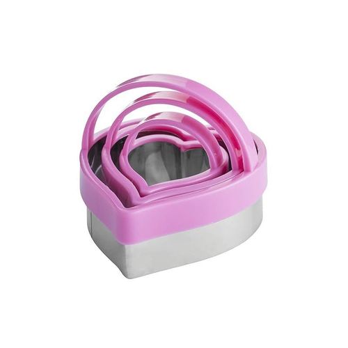 Mason Cash Set Of 3 Safety Cutters Heart